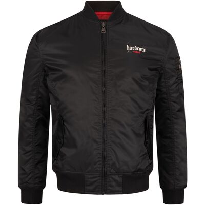 Jas Lonsdale Flight Core Zwart 3XL Jas Lonsdale Flight Core Zwart 3XL