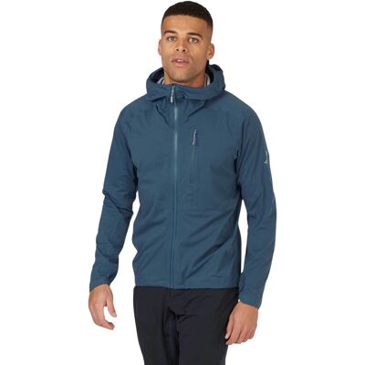 Waterdichte jas Rab Cinder Kinetic Blauw XL Waterdichte jas Rab Cinder Kinetic Blauw XL