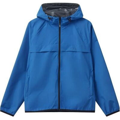 Waterdichte jas H2O Rømø LW Packable Bleu XL Waterdichte jas H2O Rømø LW Packable Bleu XL