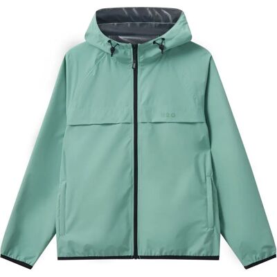 Waterdichte jas H2O Rømø LW Packable Vert S Waterdichte jas H2O Rømø LW Packable Vert S