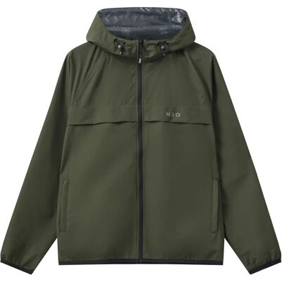 Waterdichte jas H2O Rømø LW Packable Vert XL Waterdichte jas H2O Rømø LW Packable Vert XL