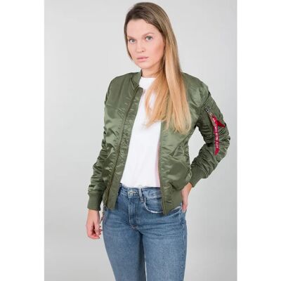 Dames bomber Alpha Industries MA-1 VF 59 Vert S Dames bomber Alpha Industries MA-1 VF 59 Vert S