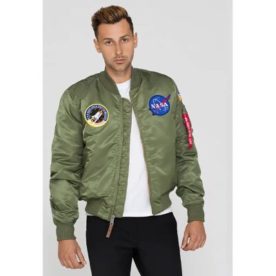 Bomber Alpha Industries MA-1 VF NASA Vert S Bomber Alpha Industries MA-1 VF NASA Vert S