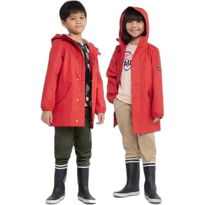 Iconische waterdichte gewaxte jas voor kinderen Aigle Rouge 12 ans Iconische waterdichte gewaxte jas voor kinderen Aigle Rouge 12 ans