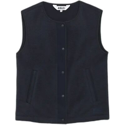 Lichte dames sherpa mouwloze vest Aigle Bleu 38 Lichte dames sherpa mouwloze vest Aigle Bleu 38
