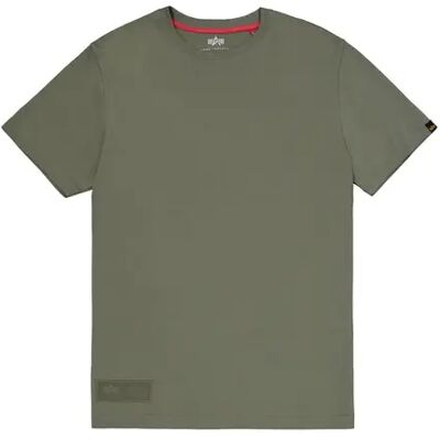 T-shirt Alpha Industries Labe Back Print Vert S T-shirt Alpha Industries Labe Back Print Vert S