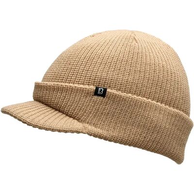 Kindermuts met vizier Brandit Beige TU Kindermuts met vizier Brandit Beige TU