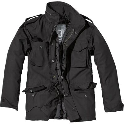 Waterdichte jas Brandit M65 Classic Noir 5XL Waterdichte jas Brandit M65 Classic Noir 5XL