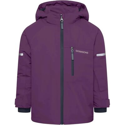 Baby waterdichte jas met capuchon Didriksons Falken 2 Violet 1 an Baby waterdichte jas met capuchon Didriksons Falken 2 Violet 1 an