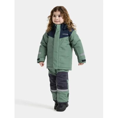 Waterdichte jas en broekset voor baby's Didriksons Skare 2 Vert 1 an Waterdichte jas en broekset voor baby's Didriksons Skare 2 Vert 1 an
