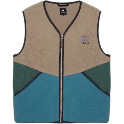 Fleecebodywarmer Faguo Teillay Beige 2XL Fleecebodywarmer Faguo Teillay Beige 2XL