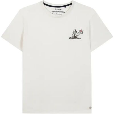 Tricot t-shirt Faguo Arcy Beige 2XL Tricot t-shirt Faguo Arcy Beige 2XL