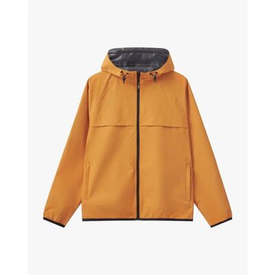 Lange waterdichte jas H2O Rømø Logo LW Packable Orange M Lange waterdichte jas H2O Rømø Logo LW Packable Orange M