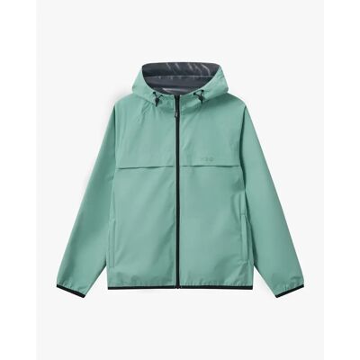 Lange waterdichte jas H2O Rømø Logo LW Packable Vert XS Lange waterdichte jas H2O Rømø Logo LW Packable Vert XS