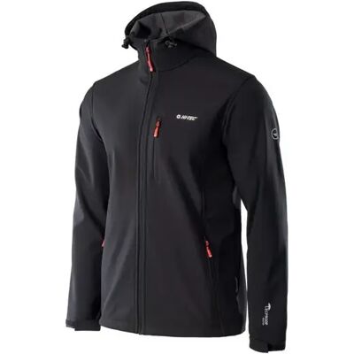 Softshell waterdichte jas Hi-Tec Caen Noir XL Softshell waterdichte jas Hi-Tec Caen Noir XL