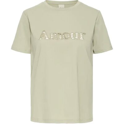 Dames-T-shirt Ichi Pendo Vert 2XL Dames-T-shirt Ichi Pendo Vert 2XL