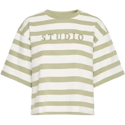 Dames-T-shirt Ichi Ocie 2 Vert M Dames-T-shirt Ichi Ocie 2 Vert M