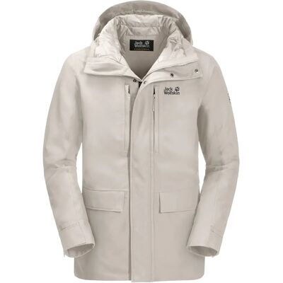 Waterdichte jas Jack Wolfskin West Coast Blanc S Waterdichte jas Jack Wolfskin West Coast Blanc S