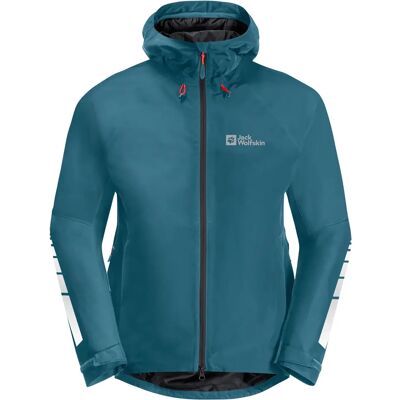 Waterdichte jas Jack Wolfskin Morobbia 2L Bleu M Waterdichte jas Jack Wolfskin Morobbia 2L Bleu M