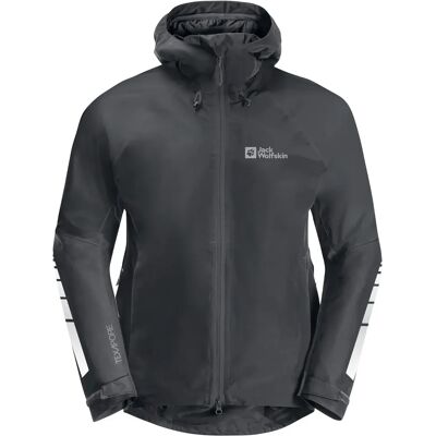 Waterdichte jas Jack Wolfskin Morobbia 2L Gris M Waterdichte jas Jack Wolfskin Morobbia 2L Gris M