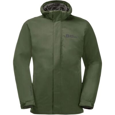 3-in-1 waterdichte jas Jack Wolfskin Bergland Vert 2XL 3-in-1 waterdichte jas Jack Wolfskin Bergland Vert 2XL