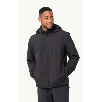 Waterdichte jas Jack Wolfskin Textor Noir XL Waterdichte jas Jack Wolfskin Textor Noir XL