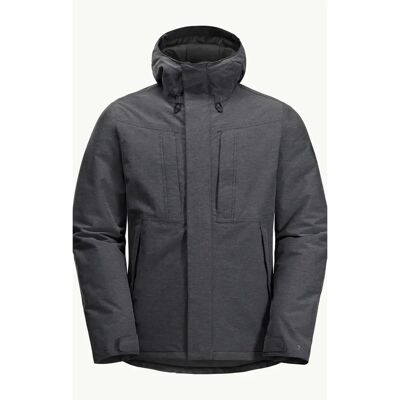 Waterdichte jas Jack Wolfskin Snowy Park Noir L Waterdichte jas Jack Wolfskin Snowy Park Noir L