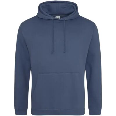 Hoodie Just Hoods College Bleu 2XL Hoodie Just Hoods College Bleu 2XL