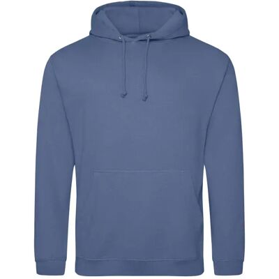 Hoodie Just Hoods College Bleu 2XL Hoodie Just Hoods College Bleu 2XL