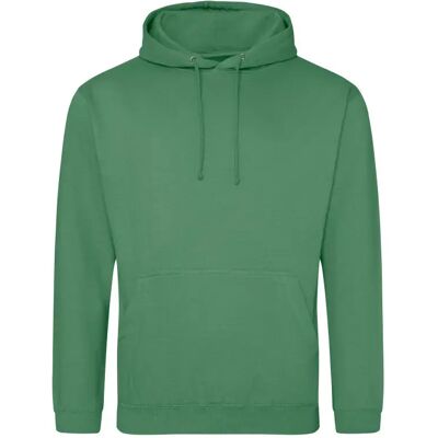 Hoodie Just Hoods College Vert 2XL Hoodie Just Hoods College Vert 2XL