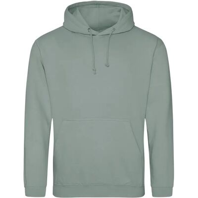 Hoodie Just Hoods College Vert 2XL Hoodie Just Hoods College Vert 2XL