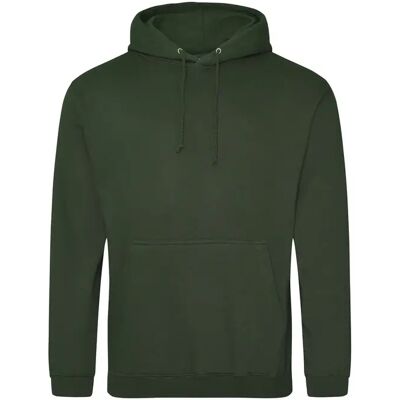 Hoodie Just Hoods College Vert 2XL Hoodie Just Hoods College Vert 2XL