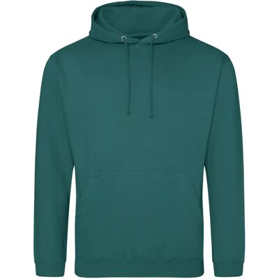 Hoodie Just Hoods College Vert 2XL Hoodie Just Hoods College Vert 2XL