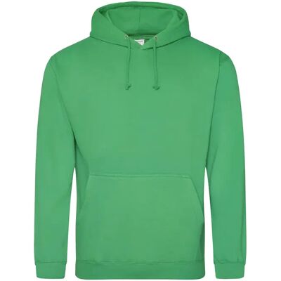 Hoodie Just Hoods College Vert 2XL Hoodie Just Hoods College Vert 2XL