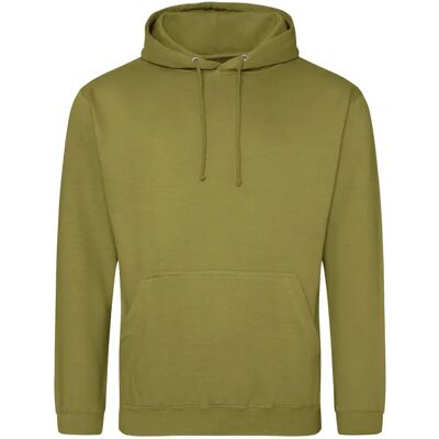 Hoodie Just Hoods College Vert 2XL Hoodie Just Hoods College Vert 2XL