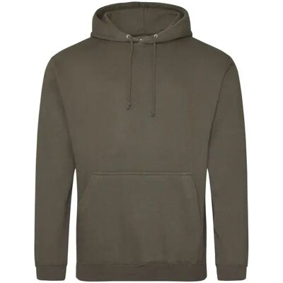 Hoodie Just Hoods College Vert 2XL Hoodie Just Hoods College Vert 2XL