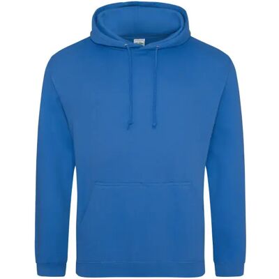 Hoodie Just Hoods College Bleu 2XL Hoodie Just Hoods College Bleu 2XL