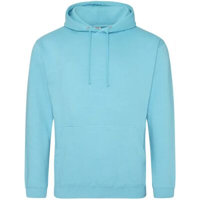 Hoodie Just Hoods College Bleu 2XL Hoodie Just Hoods College Bleu 2XL