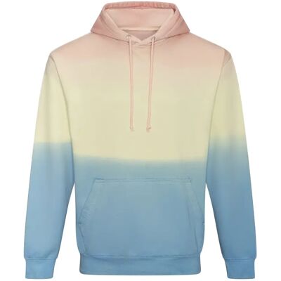 Hoodie Just Hoods Tie-dye Orange 2XL Hoodie Just Hoods Tie-dye Orange 2XL