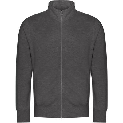 Jas met volledige rits Just Hoods Noir 2XL Jas met volledige rits Just Hoods Noir 2XL