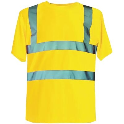 T-shirt veiligheid Korntex Cordoba Jaune 2XL T-shirt veiligheid Korntex Cordoba Jaune 2XL