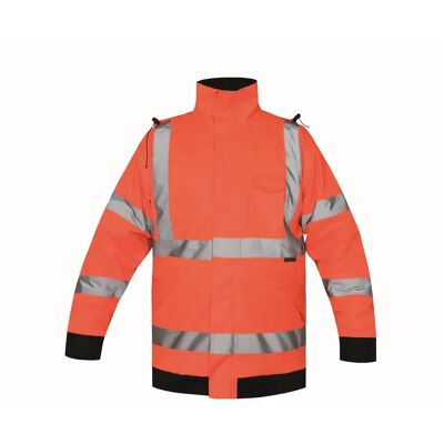 Hoge zichtbaarheid parka Korntex Orange 4XL Hoge zichtbaarheid parka Korntex Orange 4XL