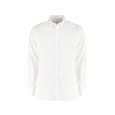 Shirt met lange mouwen Kustom Kit Oxford Blanc M Shirt met lange mouwen Kustom Kit Oxford Blanc M