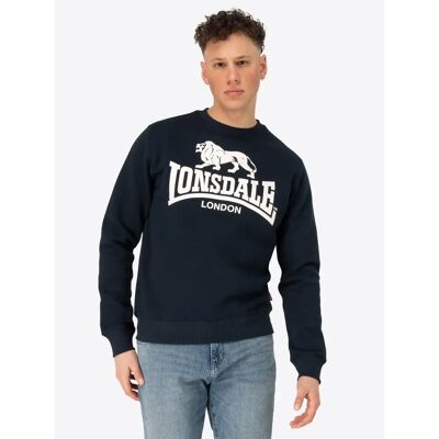 Sweatshirt Lonsdale Go Sport Bleu 2XL Sweatshirt Lonsdale Go Sport Bleu 2XL