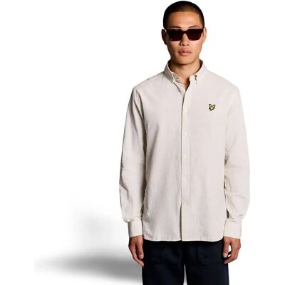 Shirt met lange mouwen Lyle & Scott Oxford Vert 2XL Shirt met lange mouwen Lyle & Scott Oxford Vert 2XL