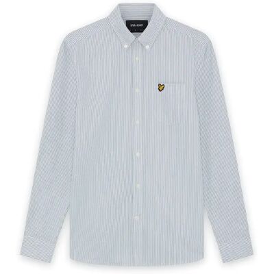 Shirt Lyle & Scott Stripe Oxford Vert XL Shirt Lyle & Scott Stripe Oxford Vert XL
