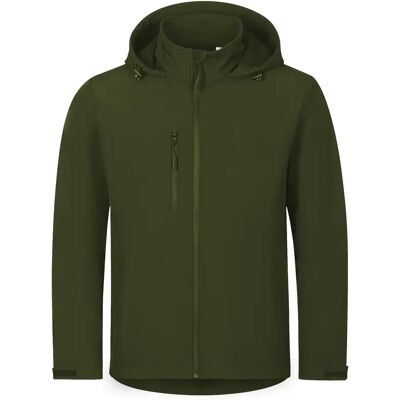 Hooded softshell jas Malfini Trail 548 Vert 2XL Hooded softshell jas Malfini Trail 548 Vert 2XL