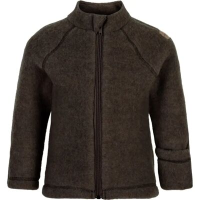 Baby wol jacket Mikk-Line Marron 1 an Baby wol jacket Mikk-Line Marron 1 an