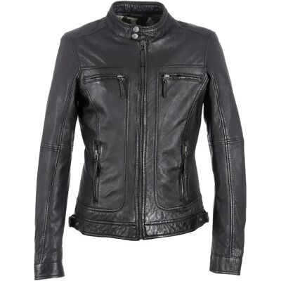 Leren jas Oakwood Casey Noir L Leren jas Oakwood Casey Noir L