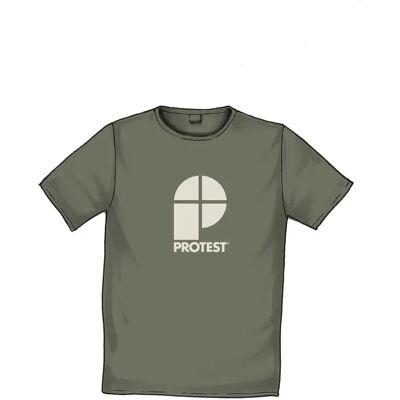 T-shirt Protest Classic Logo Vert 2XL T-shirt Protest Classic Logo Vert 2XL